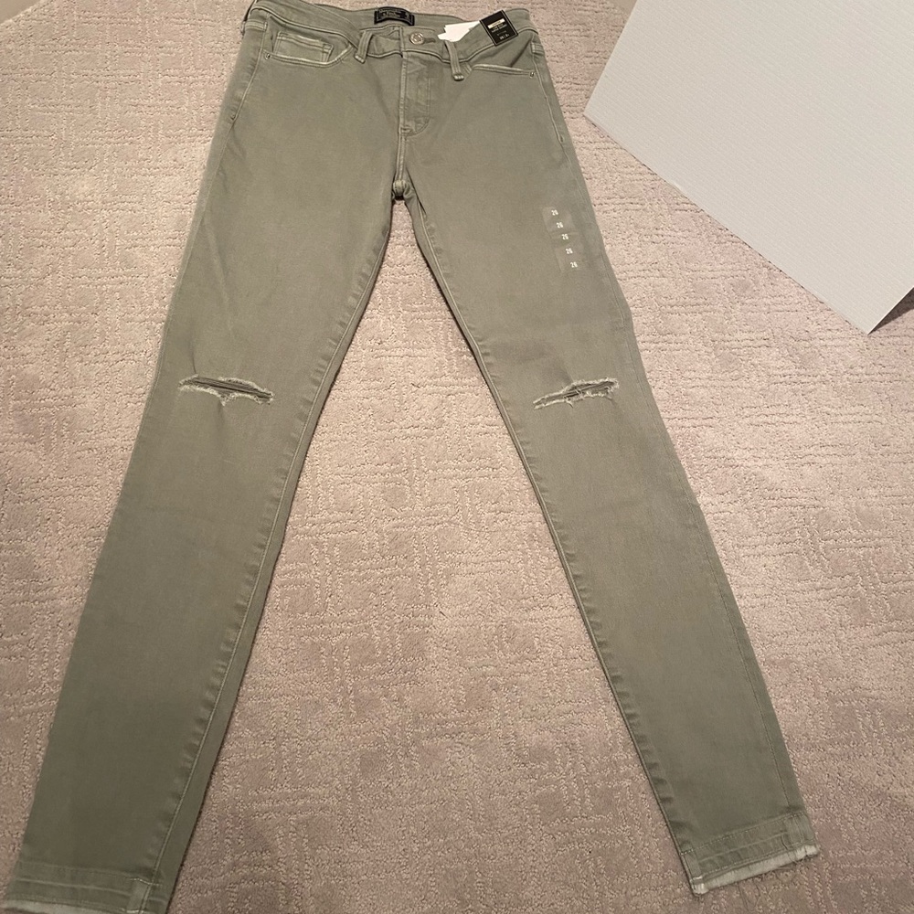 Abercrombie jeans green 26
